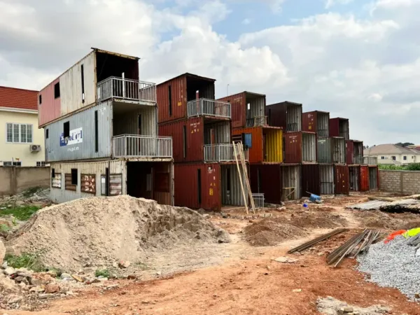 Innovative Shipping Container Homes Address Ghana's Housing Crisis