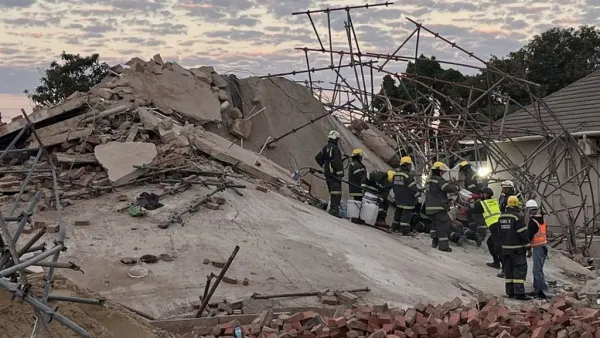 Urgent Rescue Efforts Underway After Building Collapse in George, South Africa