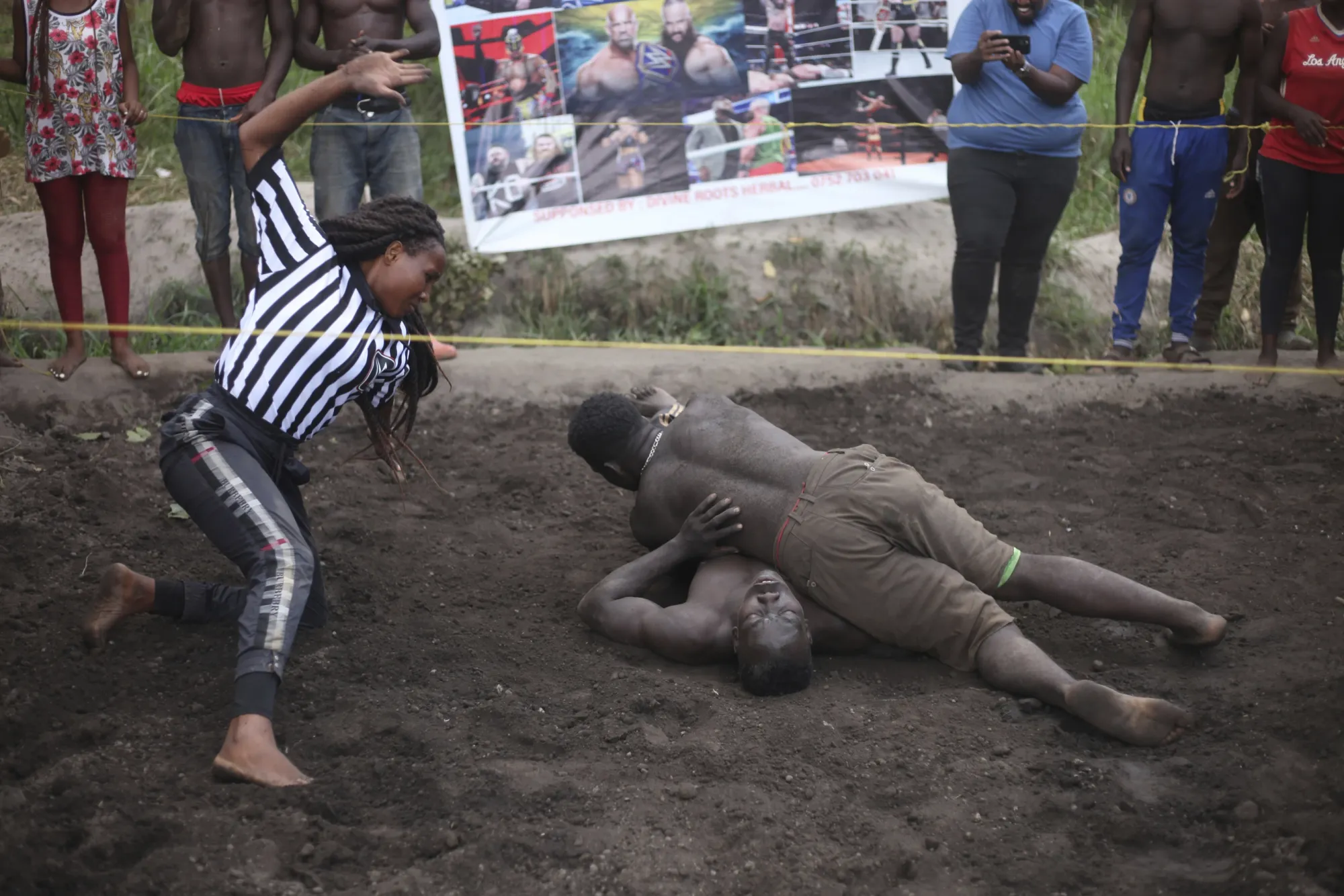 Wrestling Dreams Take Shape in the Mud: Uganda's Youth Aim for the Big Leagues