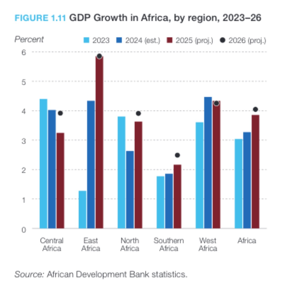 Top 10 African Countries with the Highest GDP in 2025
