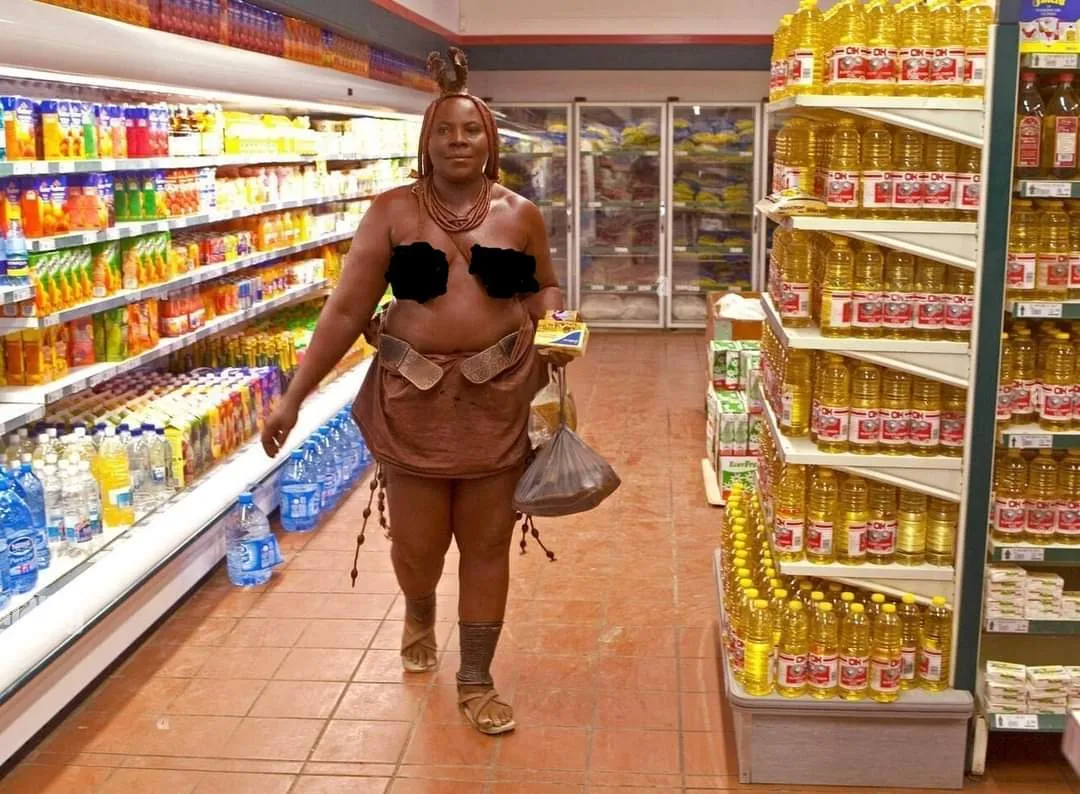 Himba Tribe Women's Shopping Outfits Sparks Debate on Cultural Appreciation