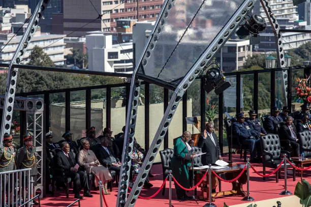 Cyril Ramaphosa Swon in as South Africa's President for the Second Term
