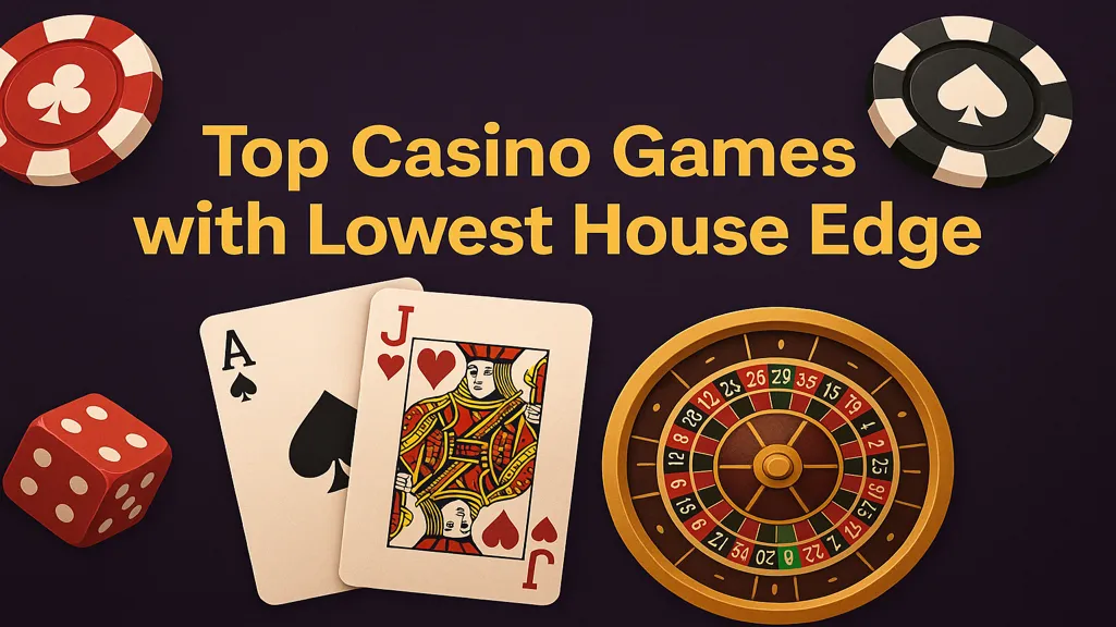 Top Casino Games with Lowest House Edge