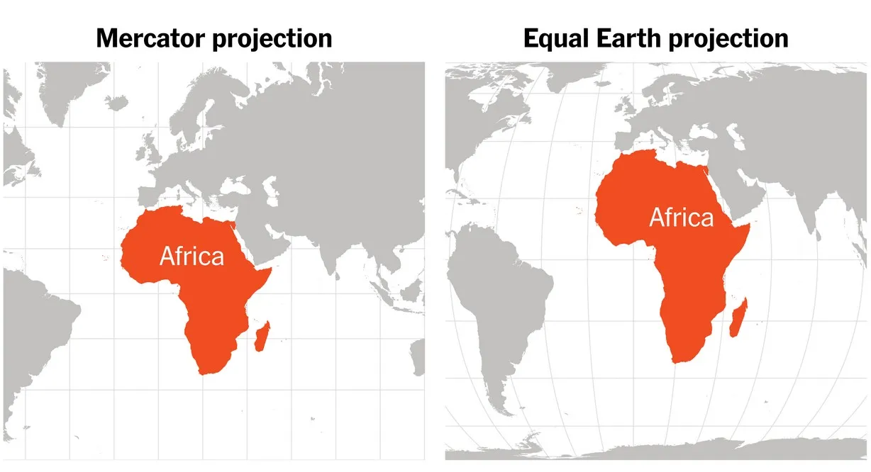 Why Did The Global Map Shrink Africa For Centuries Just To Make Western Powers Look Bigger?