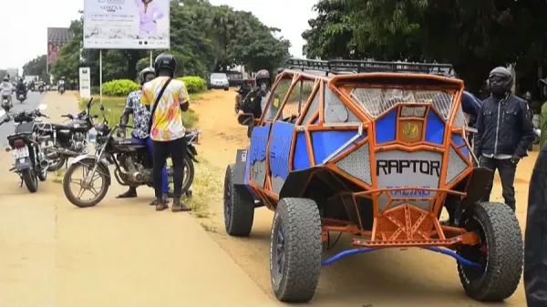 Young Togolese Genius Invents a 4-Wheel Automobile