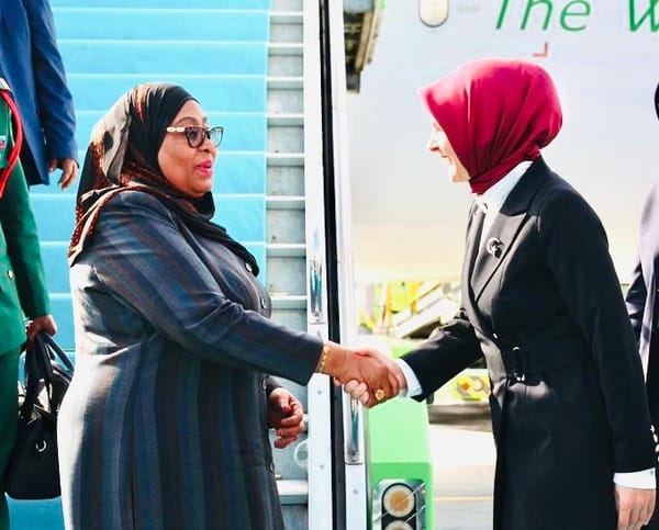 Tanzanian President Samia Suluhu Hassan Visits Turkey to Strengthen Bilateral Ties