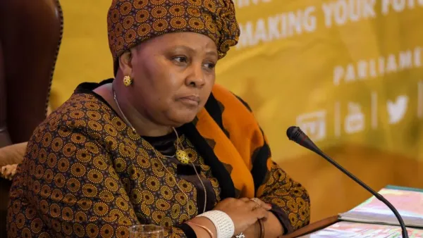 South Africa's Parliament Speaker Resigns Amid Corruption Scandal