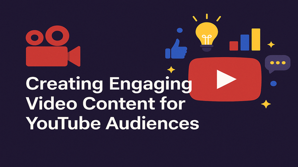 Creating Engaging Video Content for YouTube Audiences