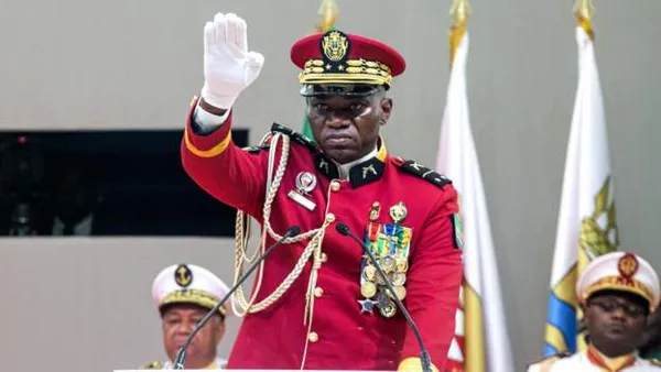 Gabon Junta Leader Meets Opposition