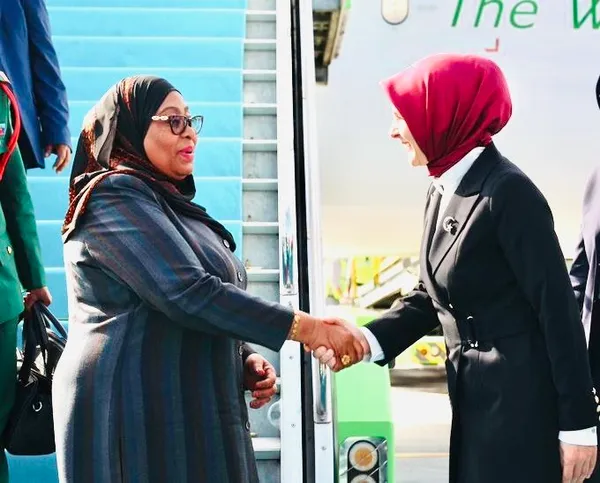 Tanzanian President Samia Suluhu Hassan Visits Turkey to Strengthen Bilateral Ties