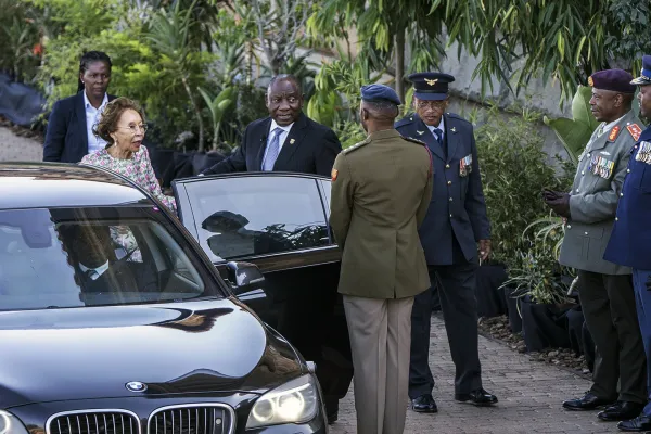South African President Cyril Ramaphosa Says Parliament Will Open on July 18