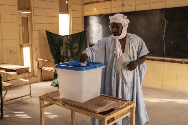 Mauritanian President Mohamed Ould Ghazouani Re-Elected