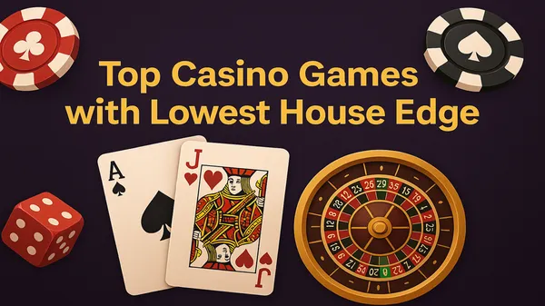 Top Casino Games with Lowest House Edge