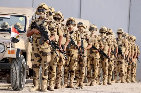 Active Military Manpower. File Photo